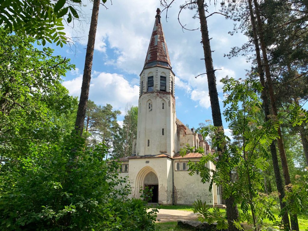 лютеранская кирха в карелии