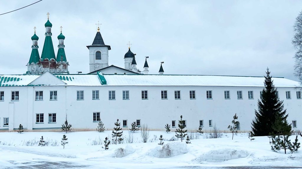 александро-свирский монастырь, стена