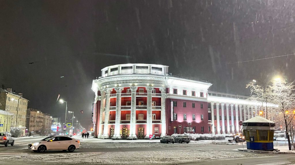 петрозаводск зимой