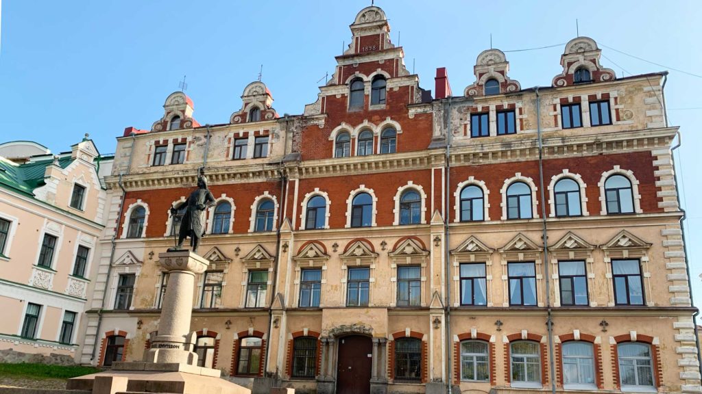 Ратуша, Ратушная площадь, Выборг