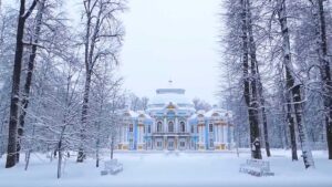 Пушкин, Царское село зимой