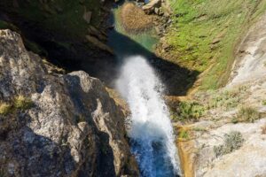 Водопад Тобот вид сверху