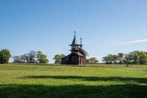Часовня Архангела Михаила на острове Кижи