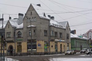 Историческое здание в центре Сортавалы