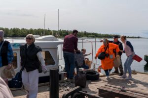 Приезд гостей на остров Соловки