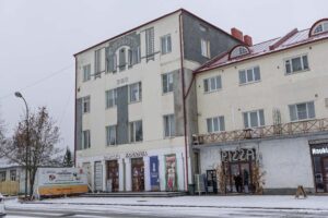 Здание Рантахунта в центре Сортавалы