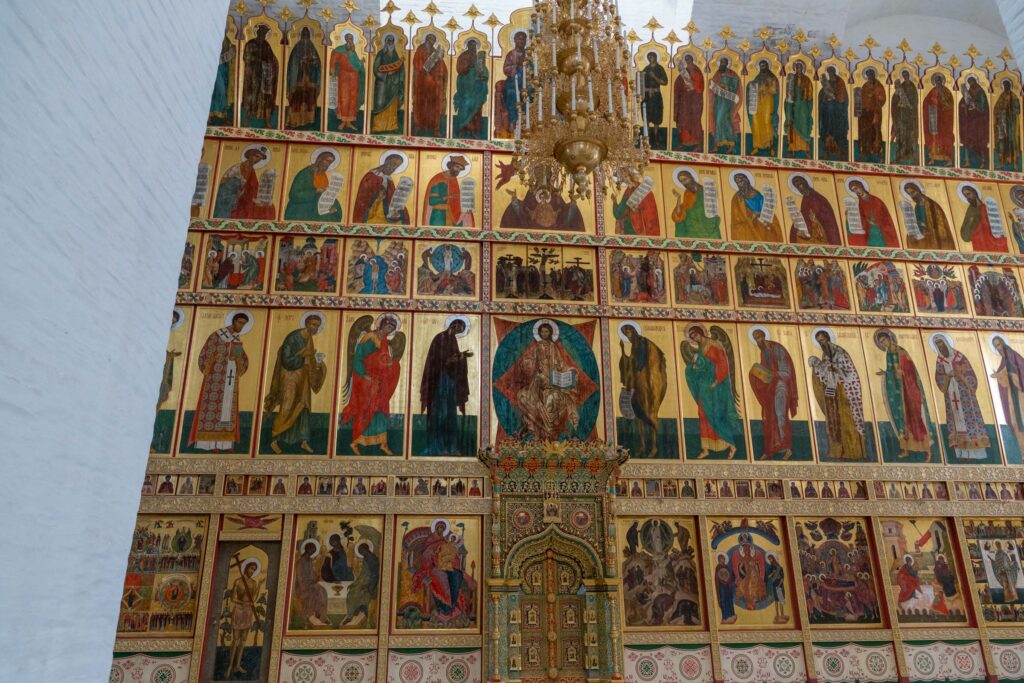 Древний иконостас Соловецкого монастыря