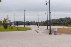Набережная у Волхова в Новгороде