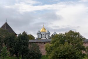 Софийский собор над стенами детинца