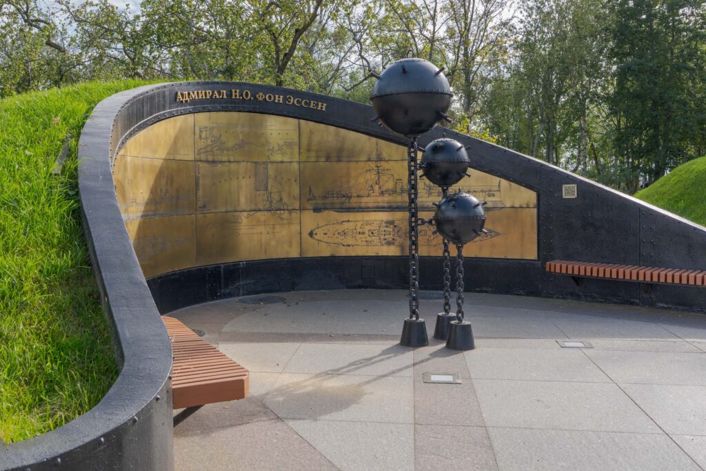 Мины Эссена в Кронштадте в Парке Остров фортов