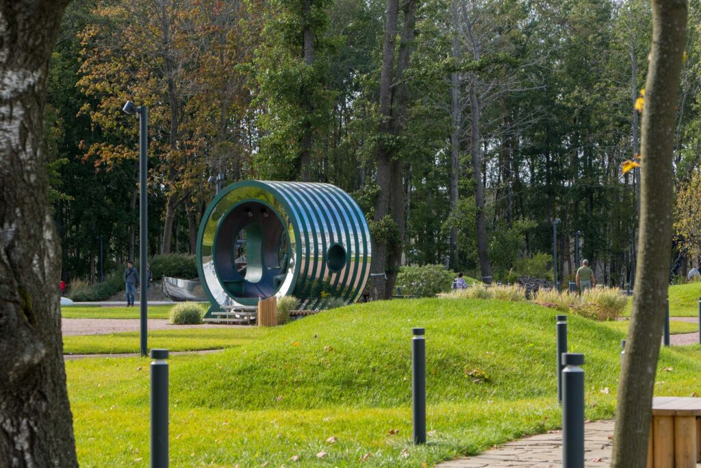 Зеленое кольцо в Парке Остров фортов